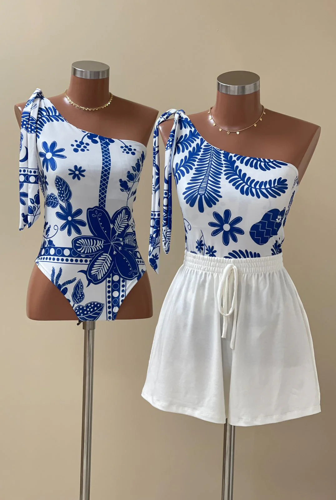 Body Bia Floresta Azul