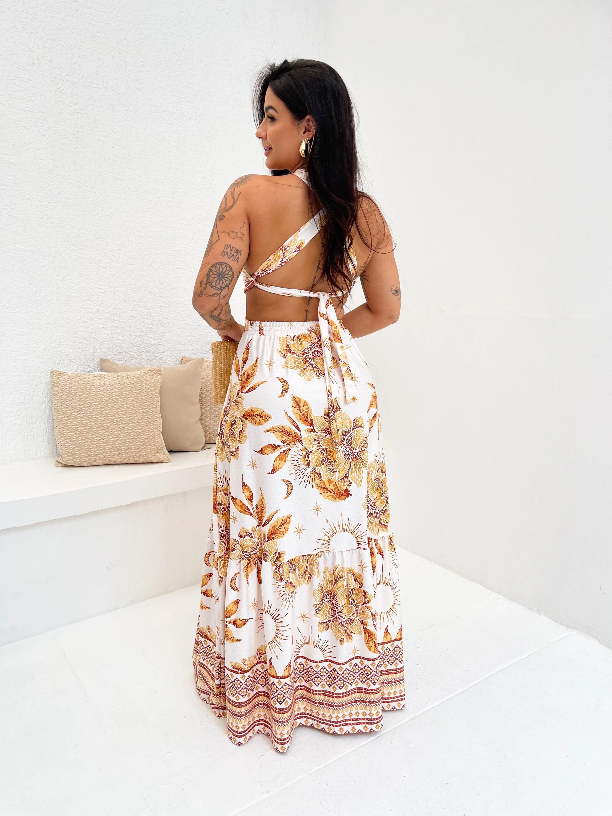 Vestido Longo Mariana Sol de Verão - Verena