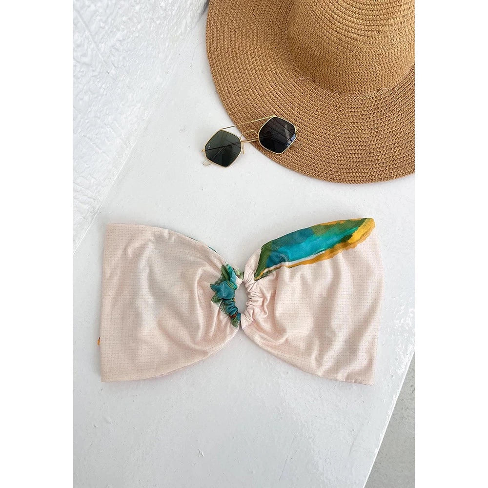 Cropped Estampado Tropical - Verena