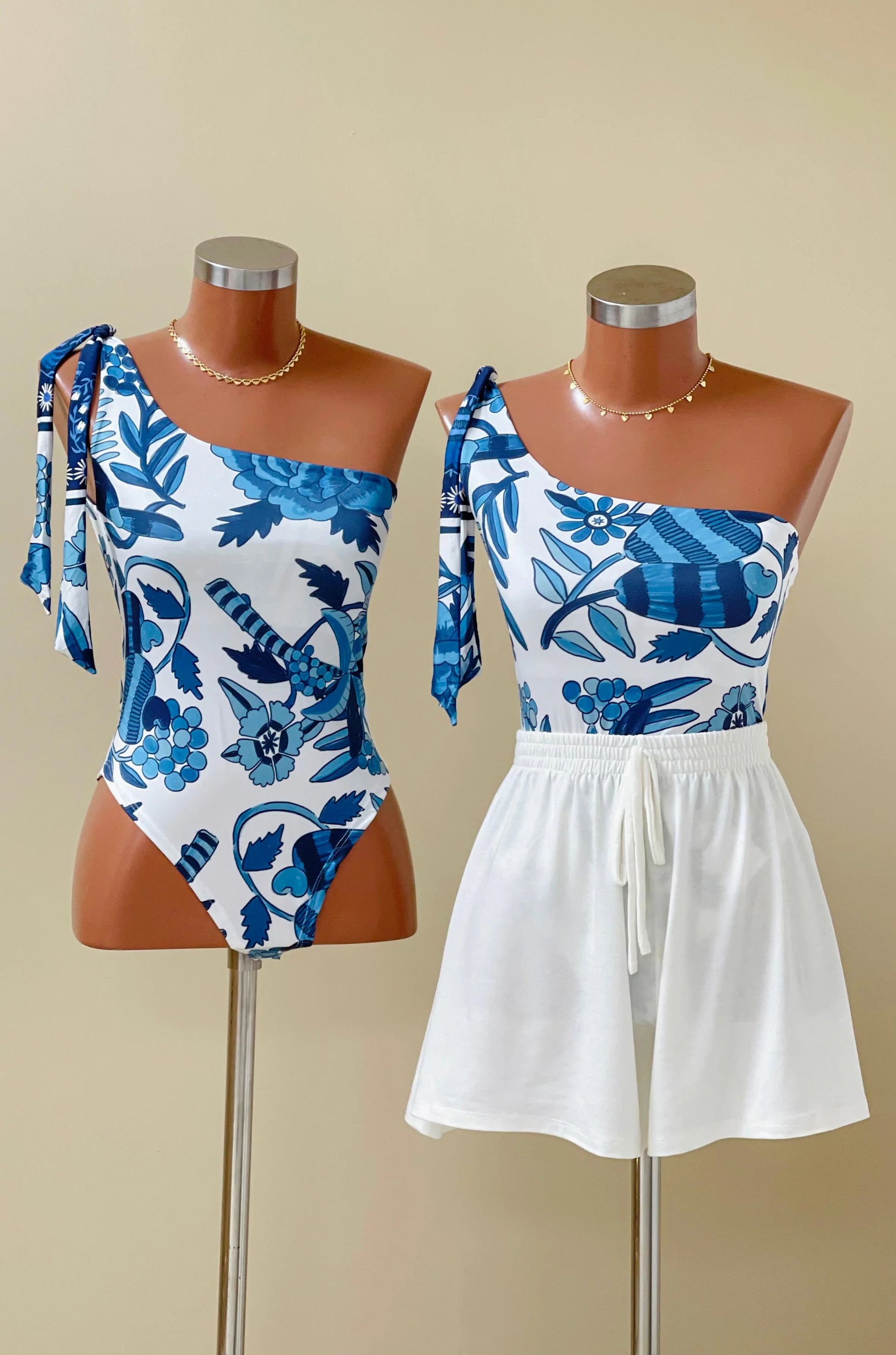 Body Bia Floresta Azul