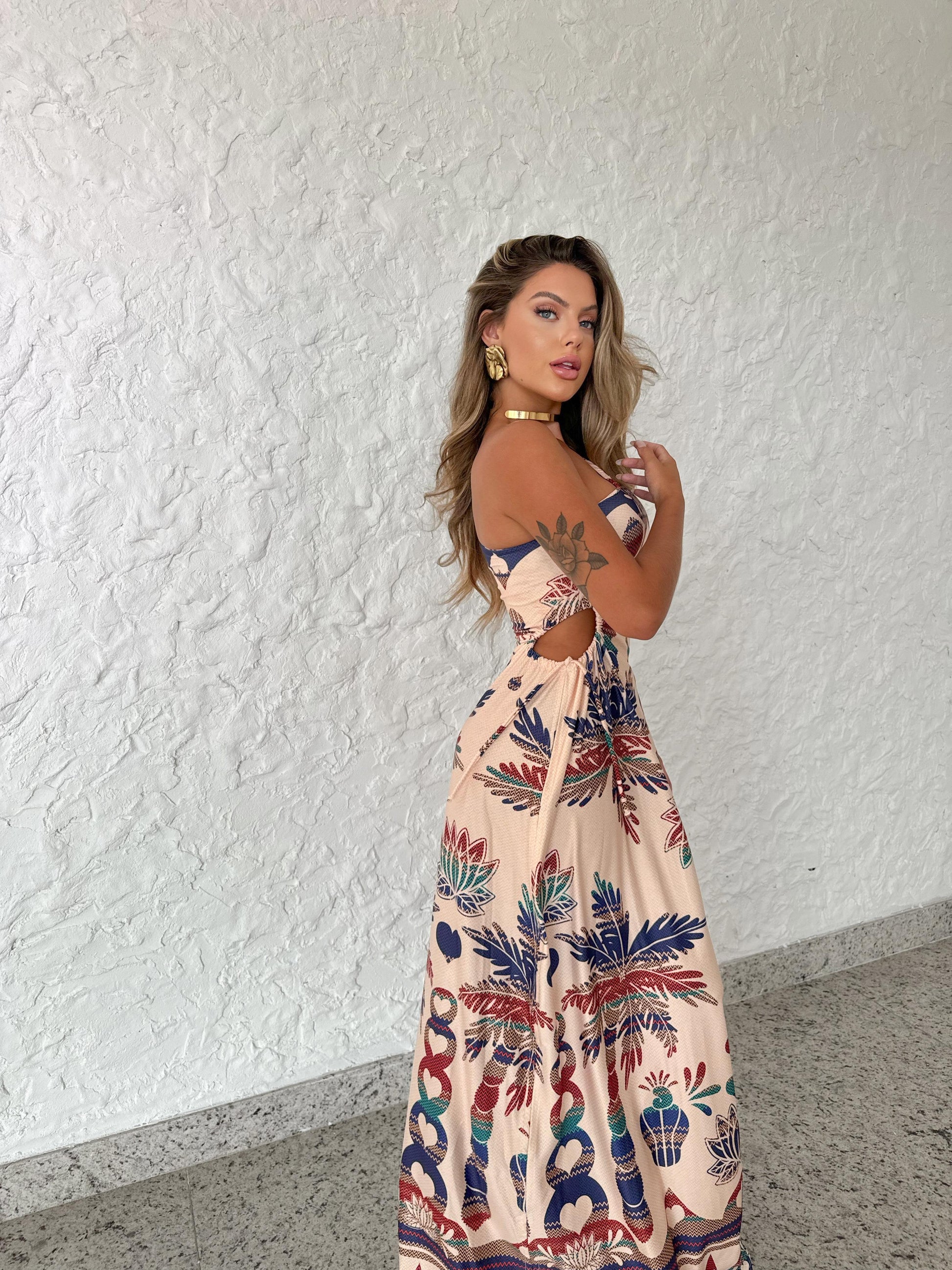 Vestido Débora Harmonia Nativa - Verena