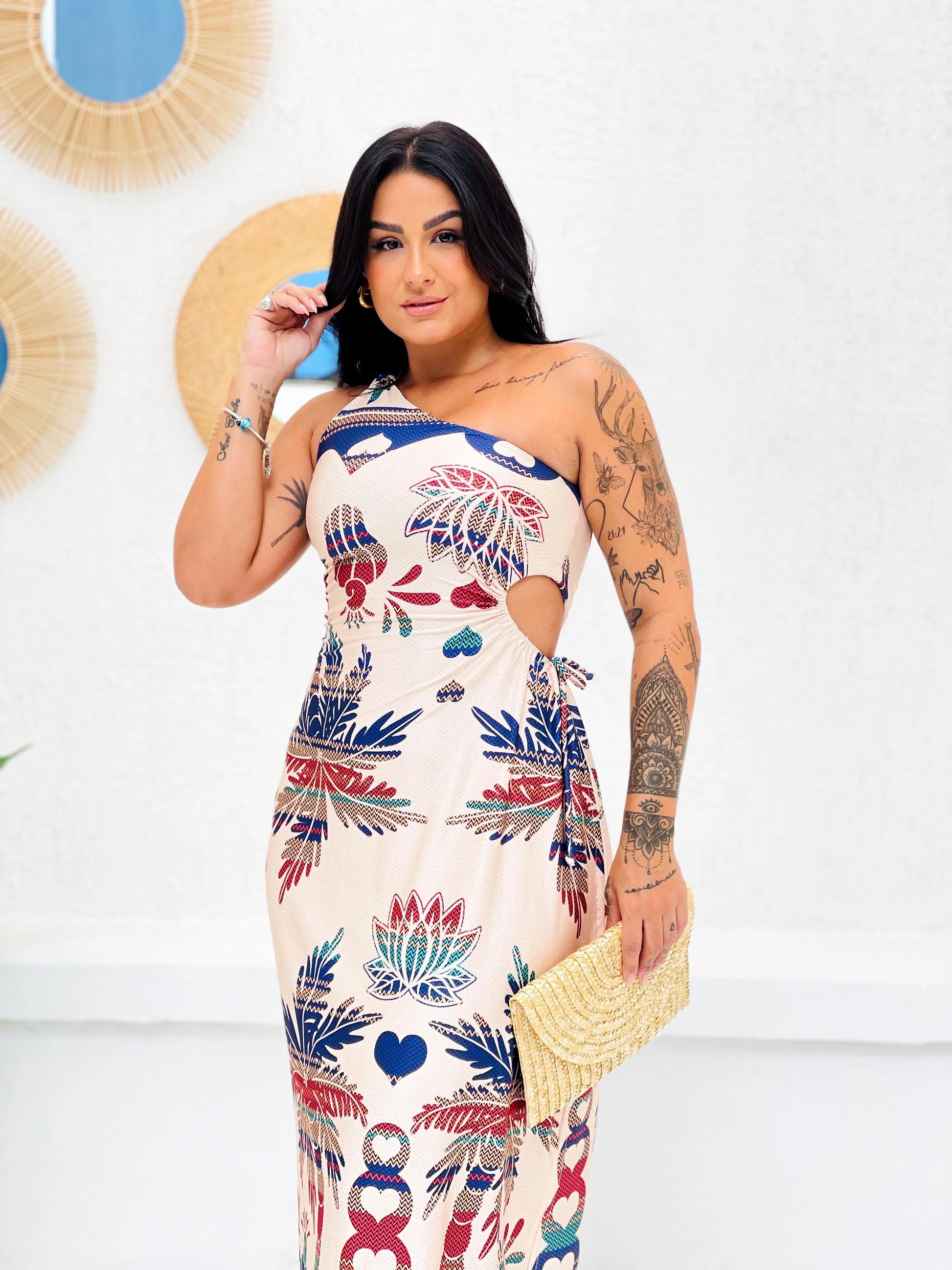 Vestido Débora Harmonia Nativa - Verena
