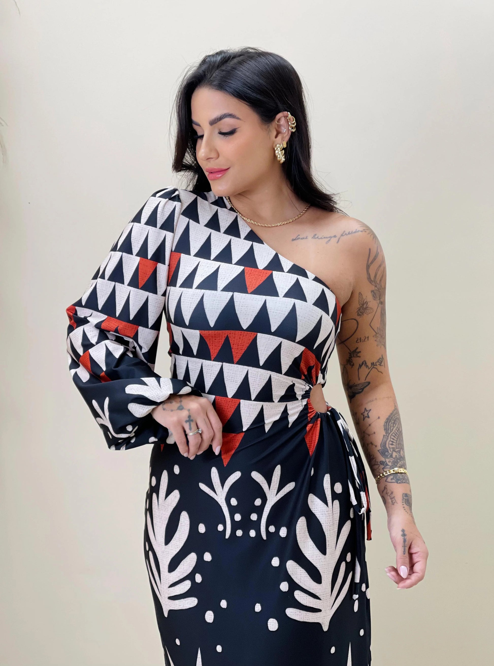 Vestido Longo Alina Raízes do Sol - Verena